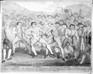 Boxkampf zwischen Thomas Futrell und John Jackson, 9. Juni 1788